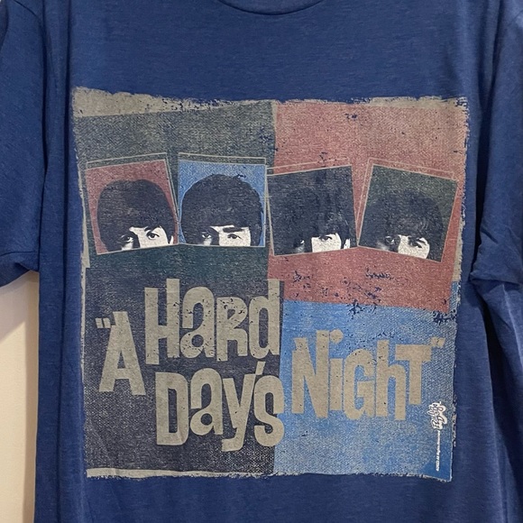 the beatles vintage print band shirt - Picture 2 of 3